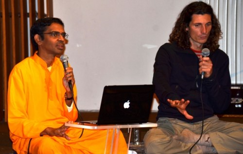 Br. Shubamrita in odličen prevajalec Aleksander Lah